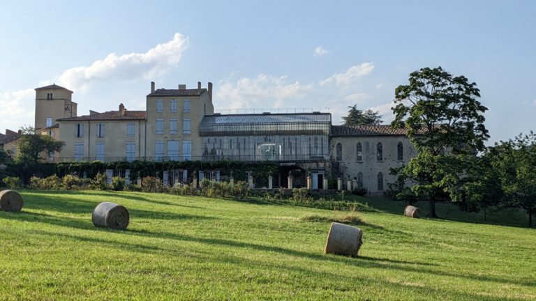 Domaine de Varagnes vue Sud depuis le parc